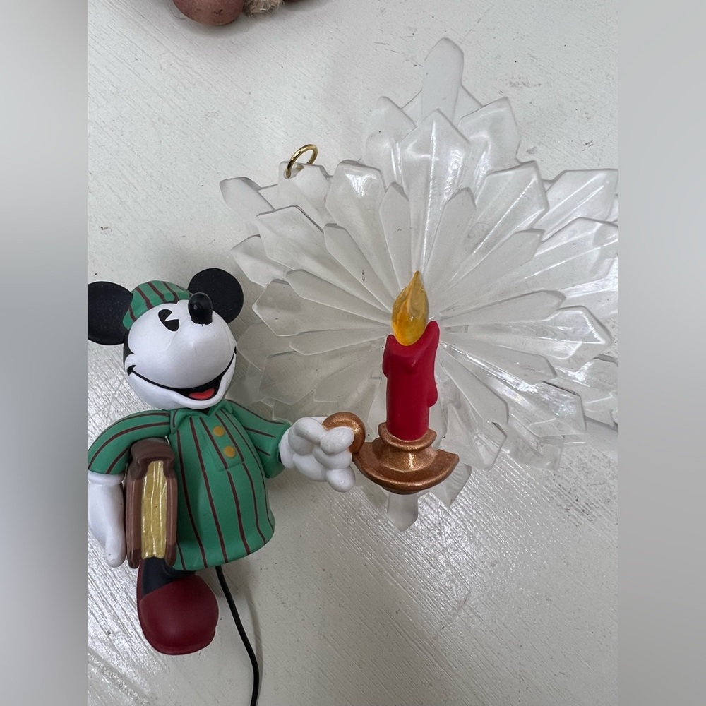 Hallmark Mickey's Bedtime Reading Keepsake Ornament
